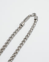 thick silver stainless necklace（stainless steel）