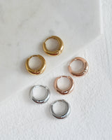 mini plump hoop pierce (stainless steel)