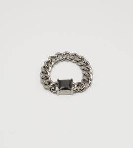 square stone curb chain ring(stainless steel)