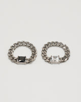 square stone curb chain ring(stainless steel)