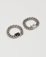 square stone curb chain ring(stainless steel)