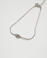 knot snake chain bracelet(stainless steel)