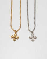 mini cross necklace(stainless steel)