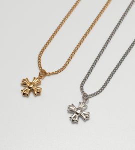 mini cross necklace(stainless steel)