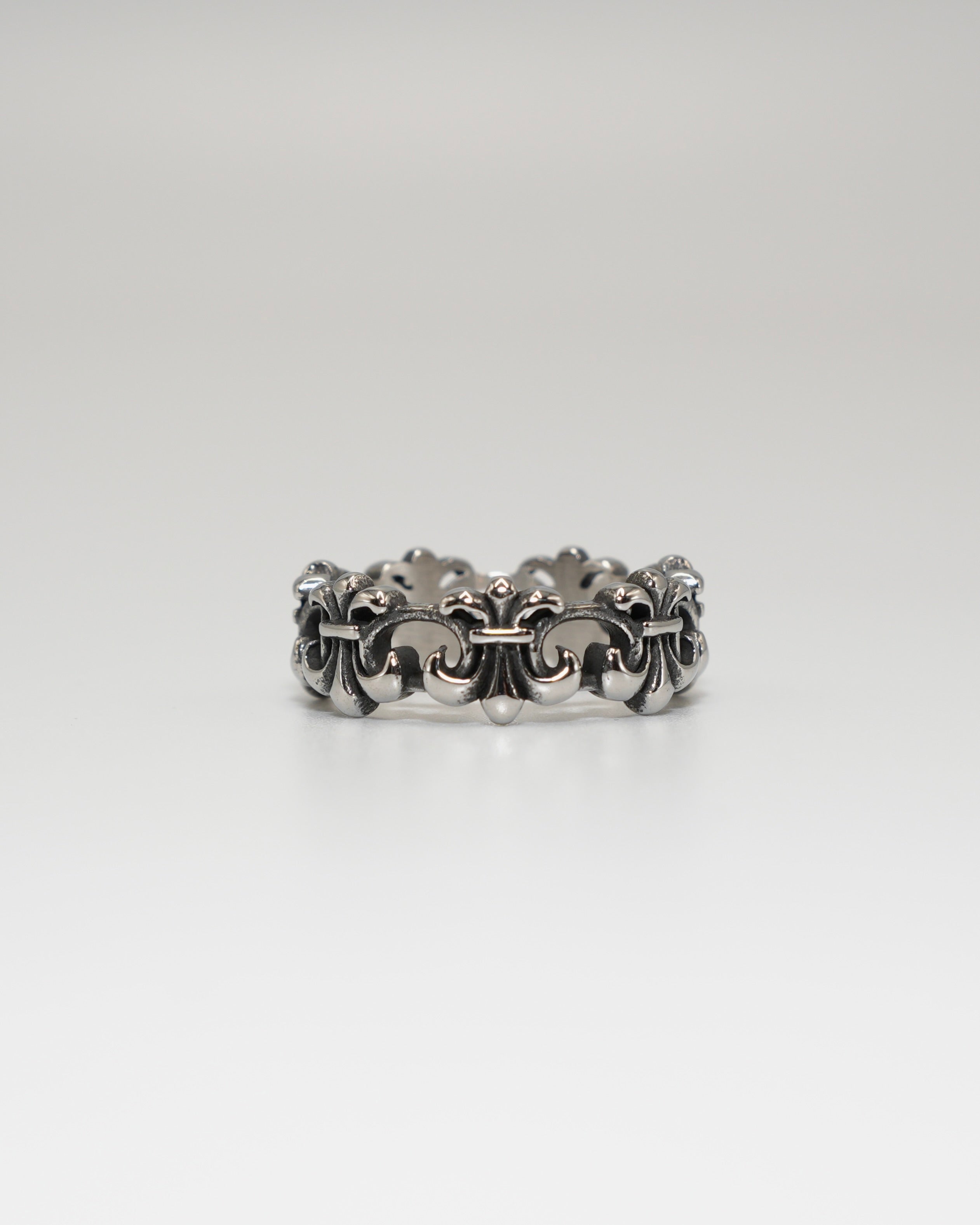 t*5様 アンティーク調　クロスデザイン　リング Gothic Cross Chain Ring（stainless steel） – beller