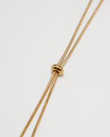 nfinite sliding lariat necklace(stainless steel)