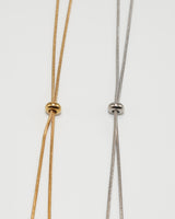 nfinite sliding lariat necklace(stainless steel)