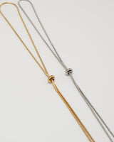 nfinite sliding lariat necklace(stainless steel)