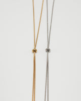 nfinite sliding lariat necklace(stainless steel)