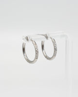 cubic zir mini hoop pierce(stainless steel)