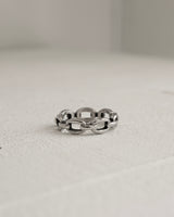 oval link ring(stainless steel)