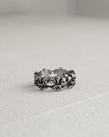Gothic Cross Chain Ring（stainless steel）