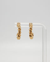 twist hoop pierce(stainless steel)