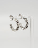 twist hoop pierce(stainless steel)