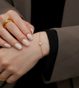 pure jewel stainless bracelet