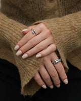 triple union stainless ring