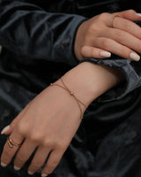 ribbon snake stainless bracelet ( stainless steel )