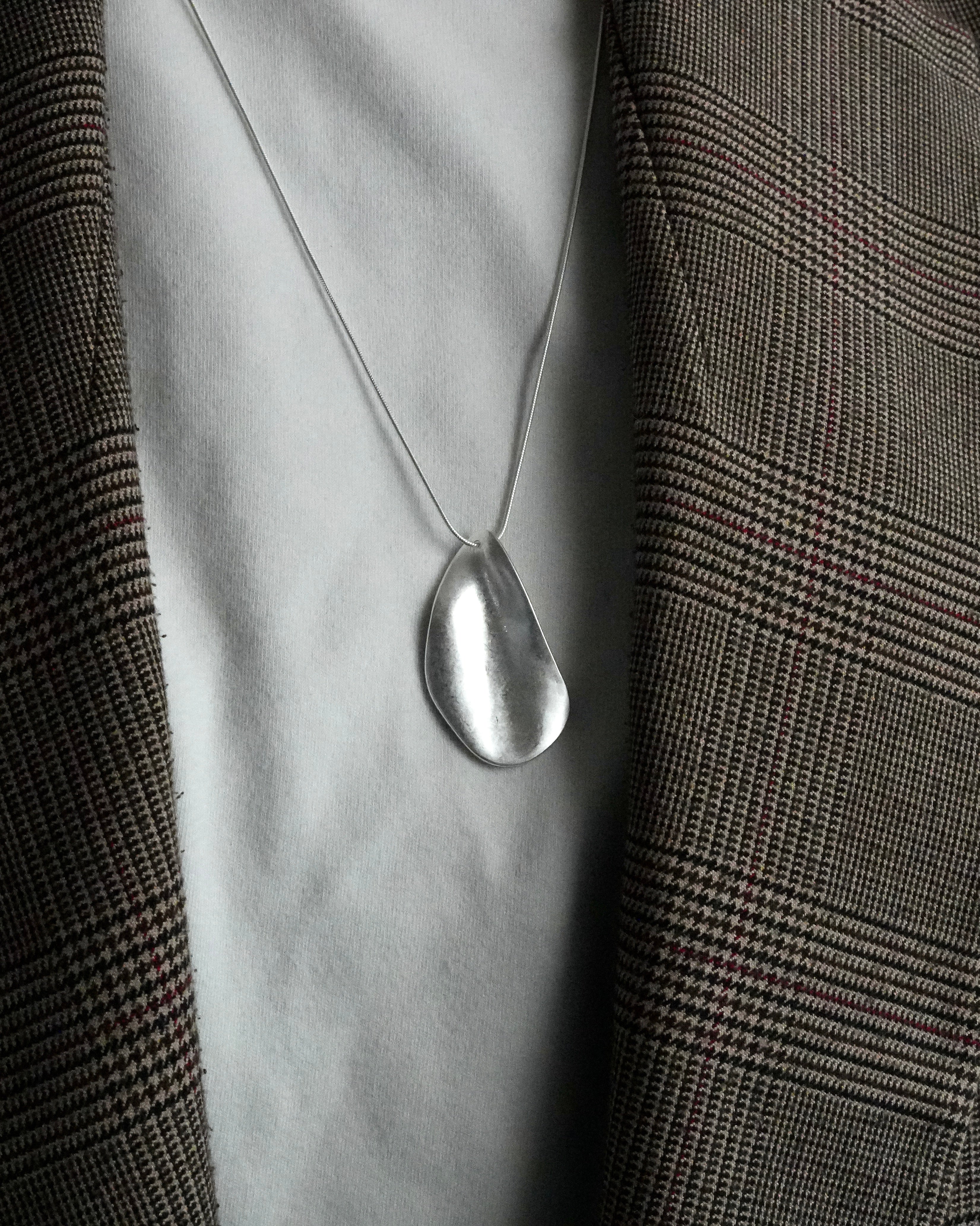 limp plate necklace - beller