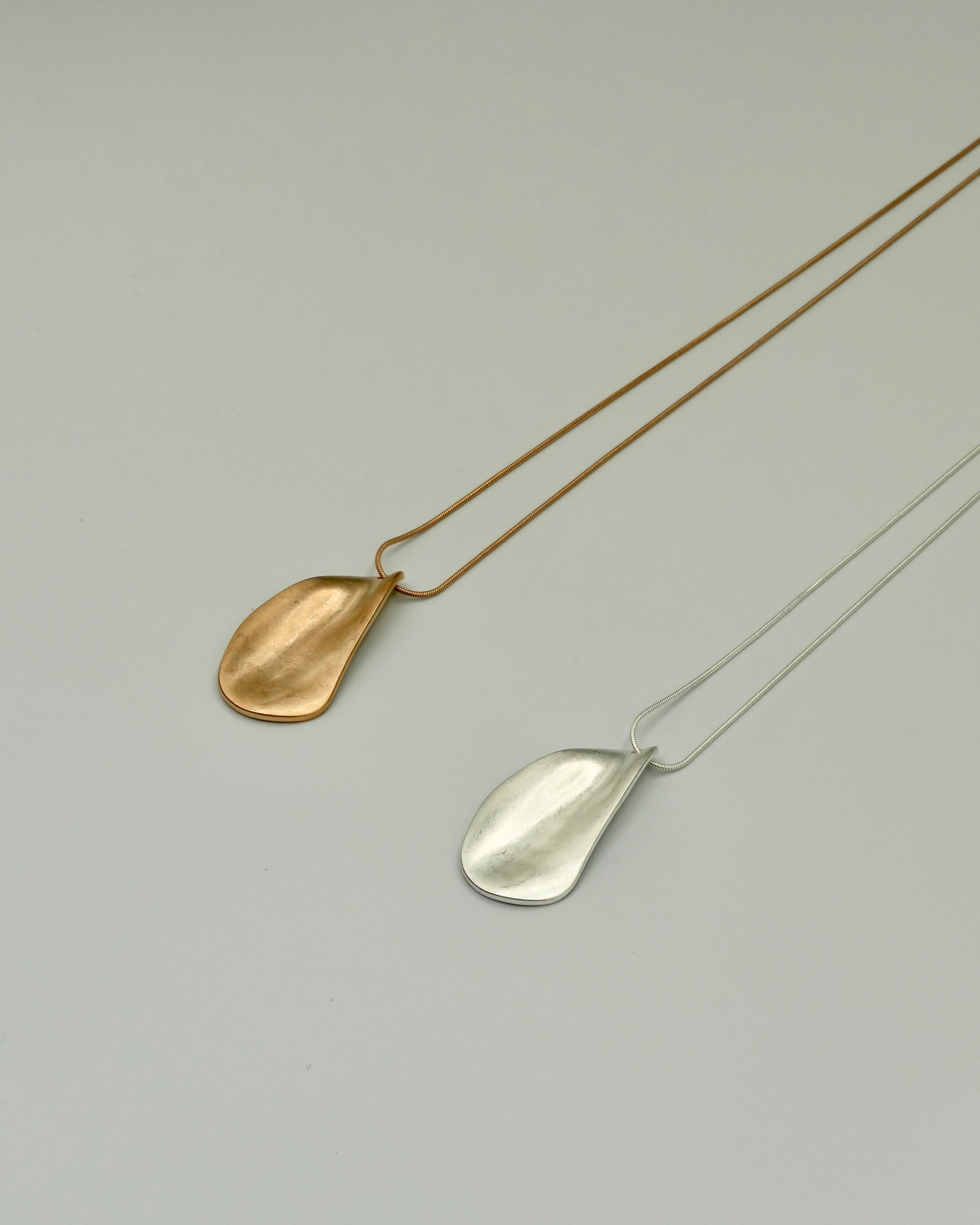 limp plate necklace - beller