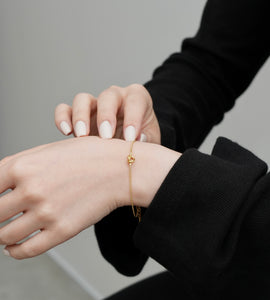 knot snake chain bracelet(stainless steel)