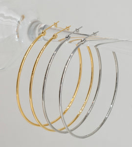 large hoop pierce(stainless steel)