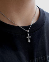 vintage cross necklace(stainless steel)