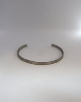 simple winding stainless bangle（stainless steel）