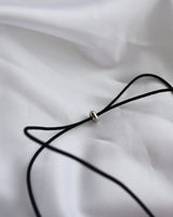 clear heart necklace