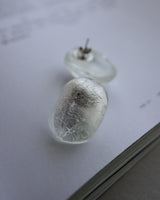 silver leaf glass pierce
