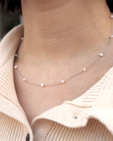 sprinkle pearl necklace