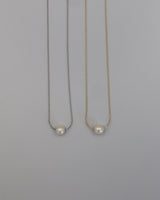 dainty pearl necklace