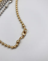 long ball chain necklace