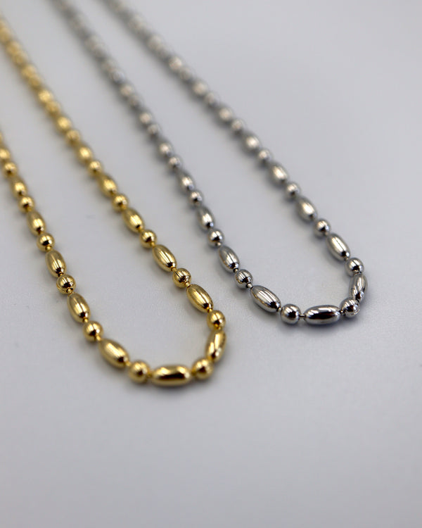 long grain necklace