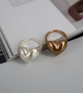 vintage heart ring