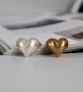 vintage heart ring