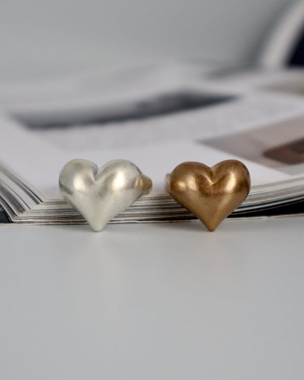 vintage heart ring