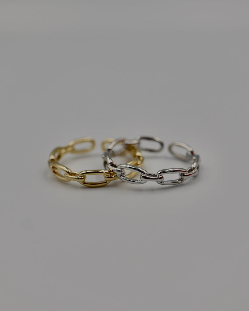 thin linking chain ring