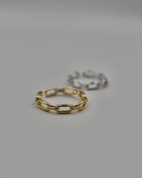 thin linking chain ring