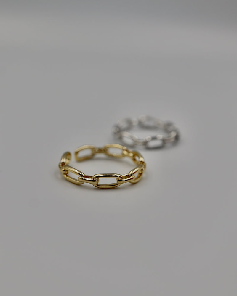 thin linking chain ring