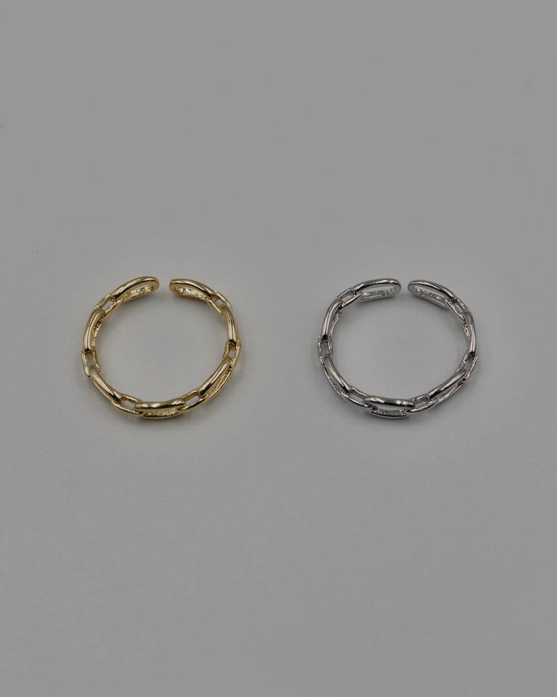 thin linking chain ring