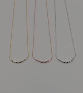 zir long arch necklace