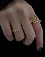 thin linking chain ring