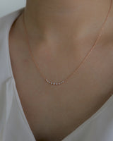 zir long arch necklace