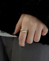 golsil wave ring