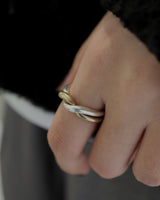 golsil wave ring