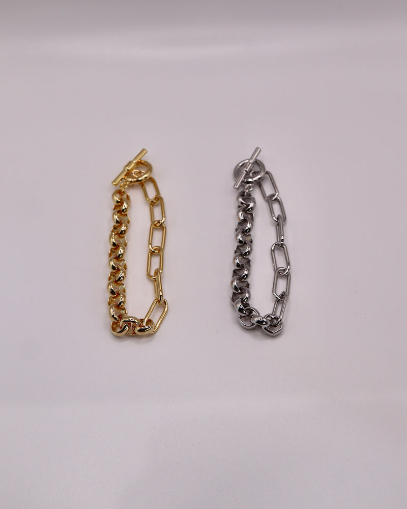 double chain bracelet