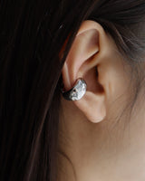 unevenness earring & earcuff