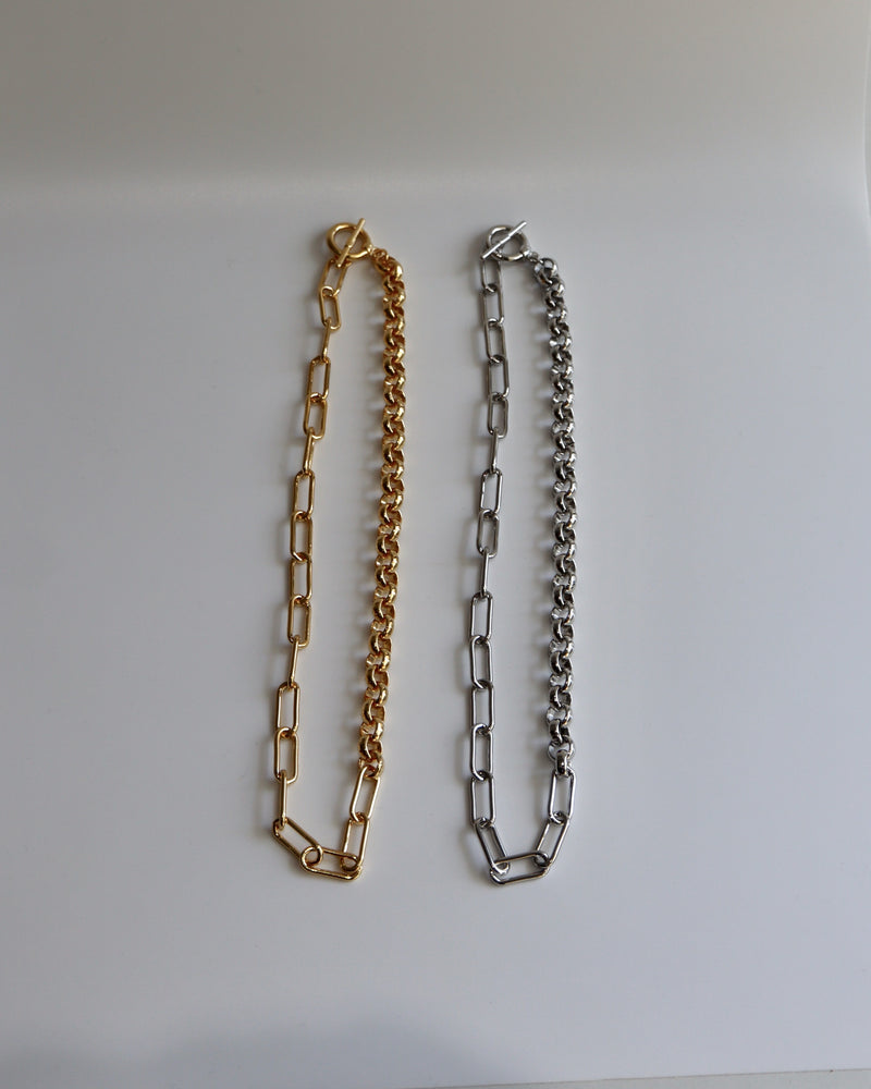 double chain necklace
