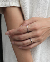 minimal cubic zir Ring(stainless steel)