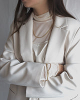 twisted rope stainless bracelet（stainless steel）